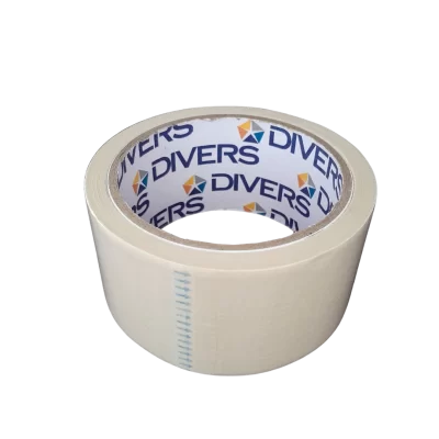 Cinta Masking tape divers kl 2 x 20 yardas color natural - Imagen 2