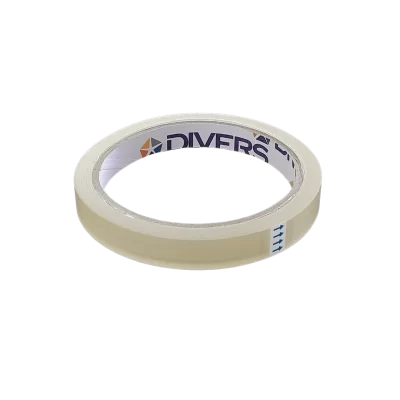 Cinta adhesiva divers kl 1/2 x 50 yardas transparente paquete de 12 unidades - Imagen 2