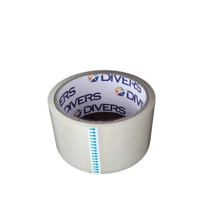 Cinta de empaque divers kl 2 x 40 yardas transparente - Imagen 2
