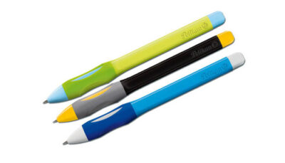 Bolígrafo mediano pelikan gripster 12 unidades negro