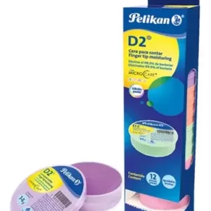 Cuentafacil pelikan d2 regular aroma y colores cajita de 12 unidades