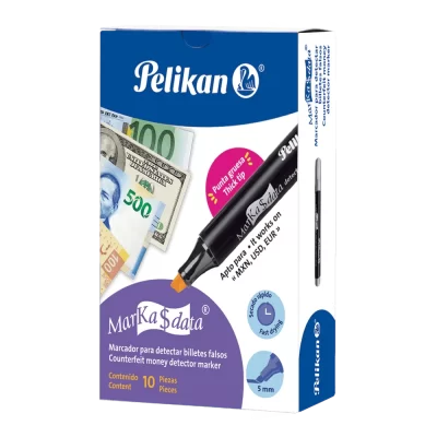 MARCADOR MARKADATA PELIKAN GRUESO C/10 873 [F/20]