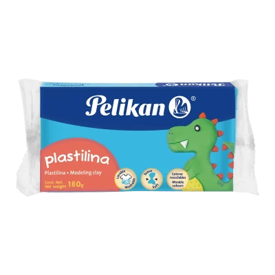 Plasticina Pelikan maqueta 180 gramos azul claro