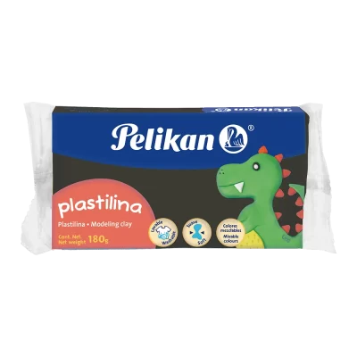 Plasticina Pelikan maqueta 180 gramos negro