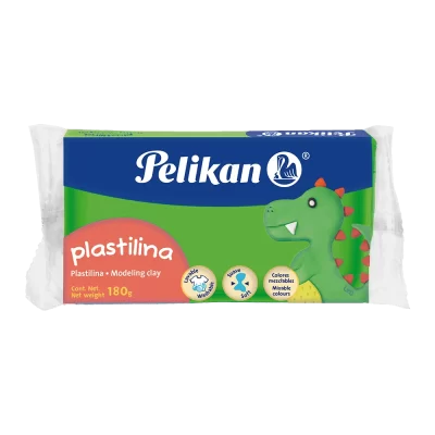Plasticina Pelikan maqueta 180 gramos verde