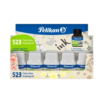 TINTA CHINA PELIKAN 523 BLANCO 15ML [F/200]