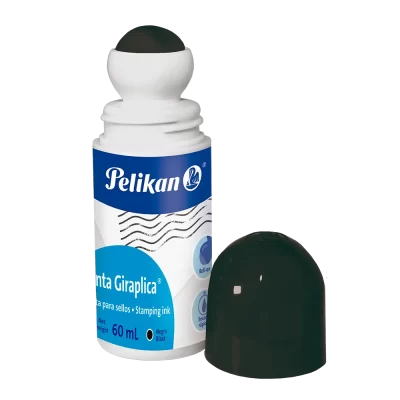 TINTA PARA ALMOHADILLA PELIKAN GIRAPLICA NEGRO 60ML 718 [F/48]