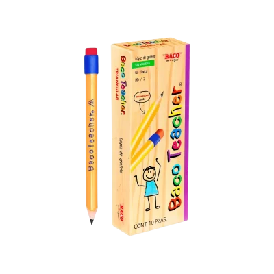 LAPIZ JUMBO BACO BACOTEACHER TRIANGULAR C/10