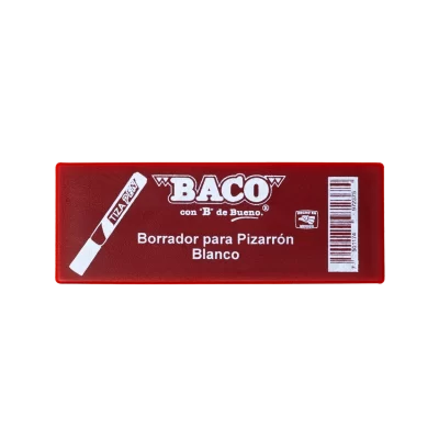ALMOHADILLA PARA PIZARRON BACO FELPA/PLASTICO