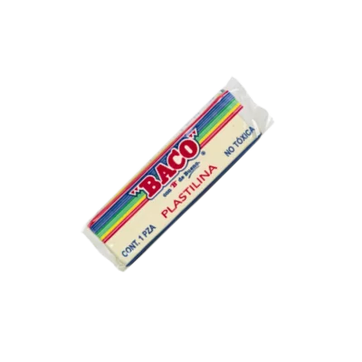 Plasticina Maqueta 120g baco blanco