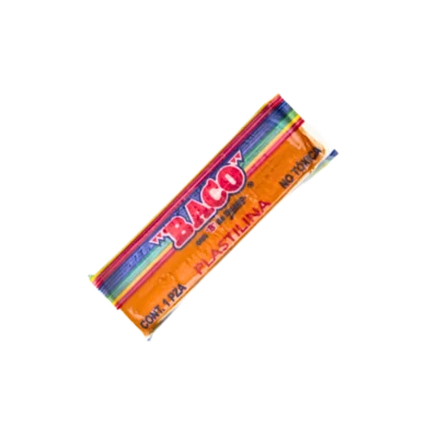 Plasticina Maqueta 120g baco naranja