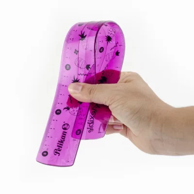 Regla plástica flexible pelikan 20 centímetros - Imagen 2