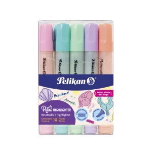 MARCADOR NEON PELIKAN 414 PASTEL C/10
