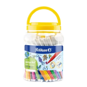 Marcador markana twis pelikan bote con 100 unidades colores surtidos