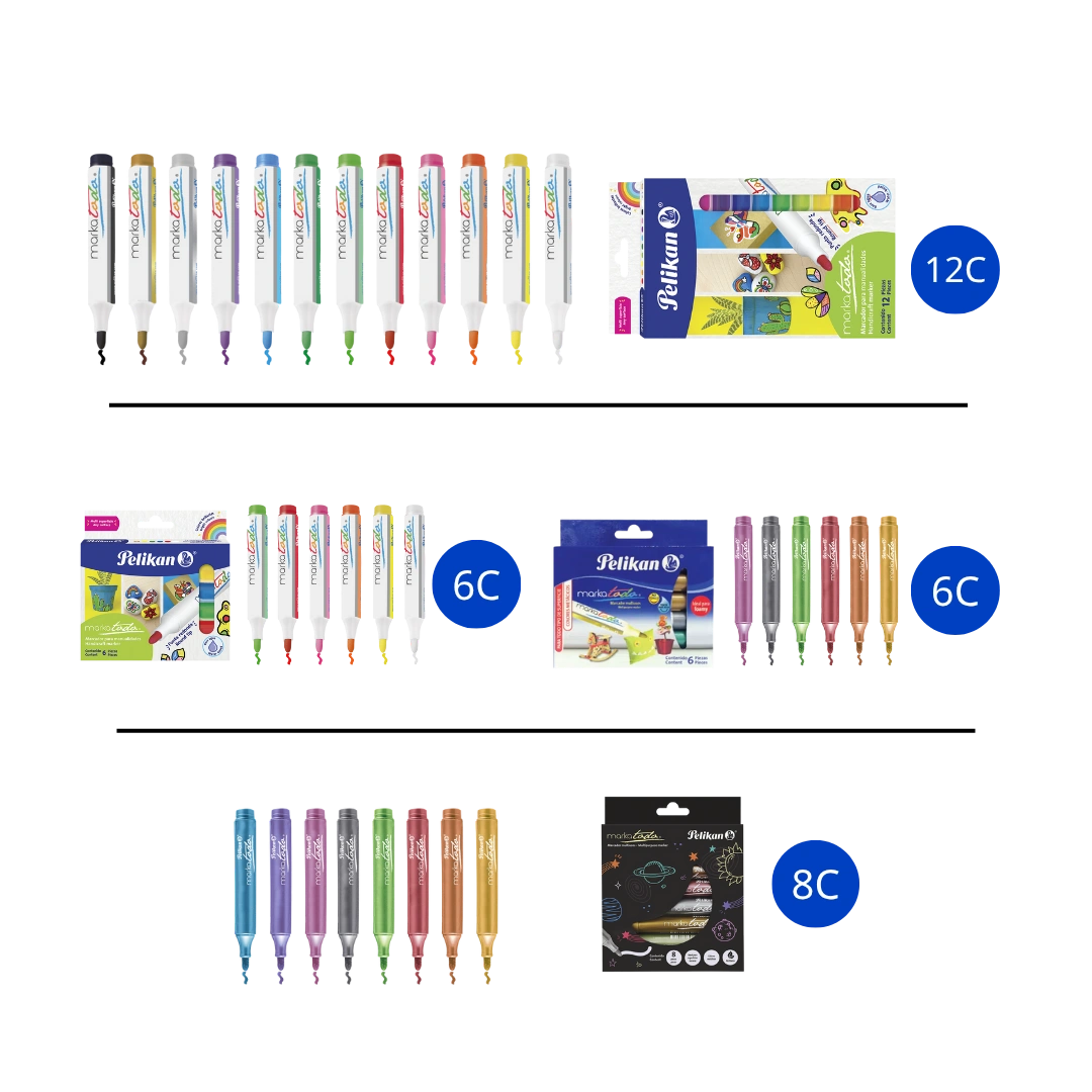 MARCADOR MARKATODO PELIKAN SET