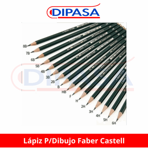 Lápiz Para Dibujo Faber Castell 9000 C/12