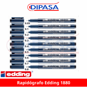Rapidógrafo Edding 1880 C/10