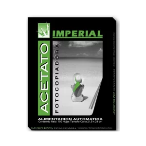 ACETATO PARA FOTOCOPIADORA CARTA 4 ML IMPERIAL P/100 4MLS