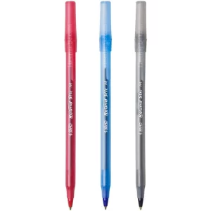 BOLIGRAFO MEDIANO BIC ROUND STIC 1.00 C/12