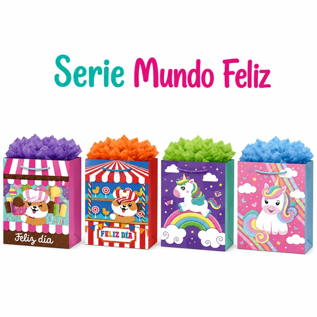 BOLSA PADI MUNDO FELIZ