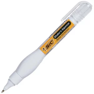 CORRECTOR PLUMA BIC SHAKEN SQUEEZ 8 ML C-12