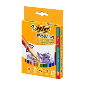 CRAYON BIC EVOLUTION JUMBO TRIANGULAR LARGO C-12