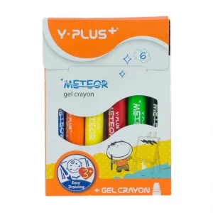 CRAYON GEL Y-PLUS 6 COLORES
