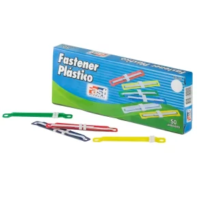 FASTENER PLASTICO FAST COLORES C/50 212 [F/10X10]