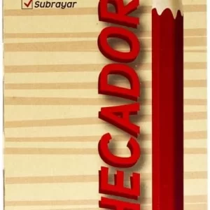 LAPIZ CHEQUEADOR BACO HEXAGONAL ROJO