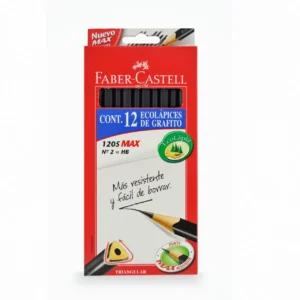 LAPIZ DE MADERA FABER CASTELL TRIANGULAR GRAFITO
