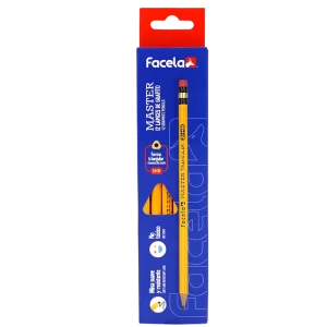 LAPIZ DE MADERA FACELA MASTER HB TRIANGULAR C-12