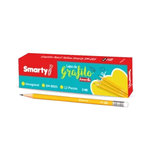 LAPIZ ECO HEXAGONAL SMARTY AMARILLO C-12