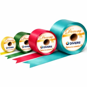 LISTON DECORA LISO 100 YARDAS