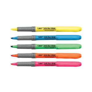 MARCADOR NEON BIC BRITE LINERGRIP C/12