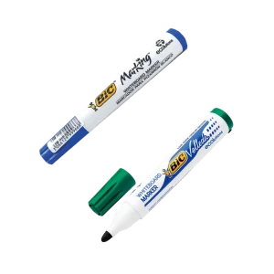 MARCADOR PARA PIZARRON BIC VILLEDA NEGRO C/12