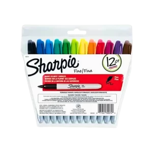 MARCADOR PERMANENTE SHARPIE ESTUCHE 12 COL