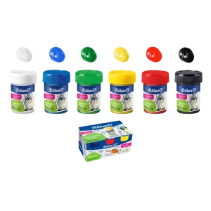 PINTURA DIGITAL PELIKAN 25 ML ESTUCHE X 6 COL