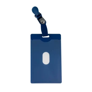 PORTAGAFETE MAE GFS VERTICAL C/CLIP AZUL MATE