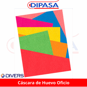 Cartulina Cascara de Huevo Oficio P/25