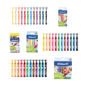 Crayon Cera Pelikan Redondos