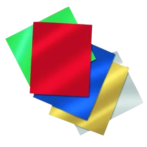 CARTULINA ESMALTADA CARTA PLATEADO 230G P/25