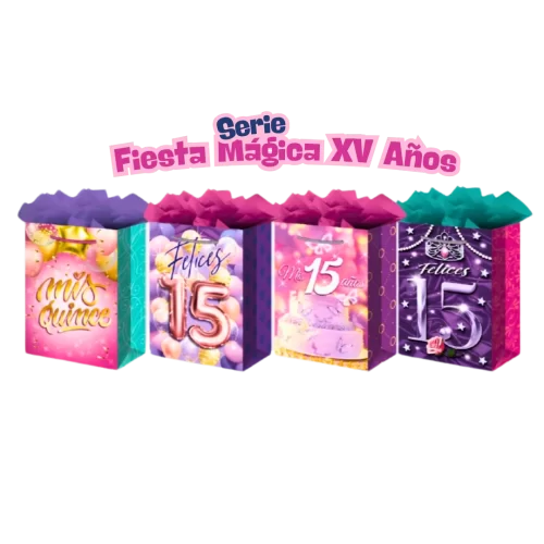 Bolsa Padi Fiesta Mágica XV Años