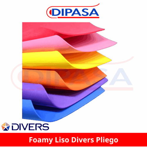 Foamy Liso Divers Pliego P/10
