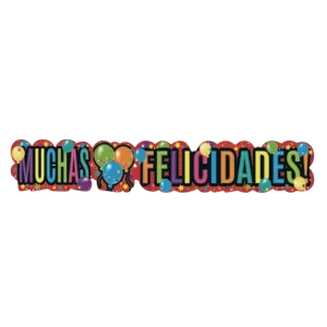 Letrero Padi Muchas Felicidades