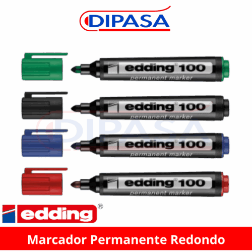 Marcador Permanente Edding 100