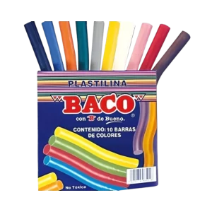 Plasticina Baco 10-Barras