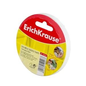 CINTA ADHESIVA DOBLE ERICK KRAUSE 1/2X10M TRANSTRANSPARENTE