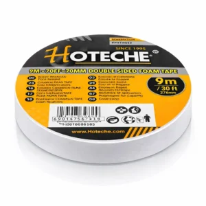 CINTA ADHESIVA DOBLE HOTECHE ESPONJA B 20MM X 9 MTS
