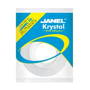CINTA ADHESIVA JANEL 120 KRYSTAL CF 12MMX33M
