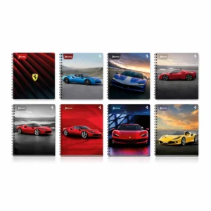 CUADERNO U NORMA ESPIRAL FERRARI 100H LINEAS
